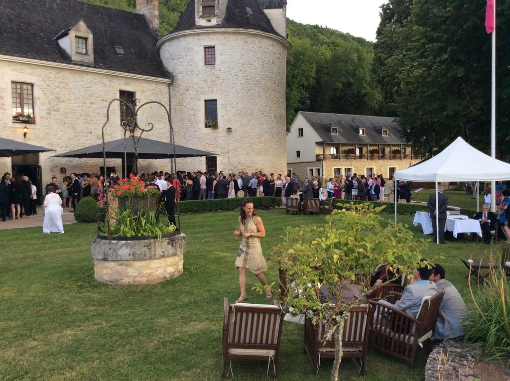ホテル シャトー ラ フルニー Condat-sur-Vezere エクステリア 写真